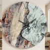 Orologi Da Parete Moderni-Selezionato da Mazzolaluce Orologio da parete essence 60cm in resina design effetto marmo