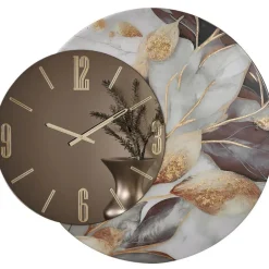 Orologi Da Parete Moderni-Selezionato da Mazzolaluce Orologio da parete florence di dimensioni 80cm tondo a specchio