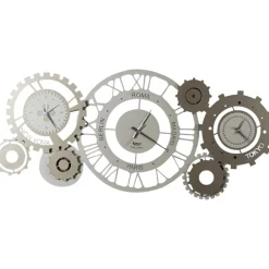 Orologi Da Parete Moderni-Selezionato da Mazzolaluce Orologio da parete ingranaggi fusi orari sabbia bronzo