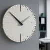 Orologi Da Parete Moderni-Selezionato da Mazzolaluce Orologio da parete moderno bianco nero grigio moderno