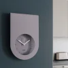 Orologi Da Parete Moderni-Selezionato da Mazzolaluce Orologio da parete moderno glicine design tondo