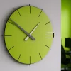 Orologi Da Parete Moderni-Selezionato da Mazzolaluce Orologio da parete moderno legno colore verde mela