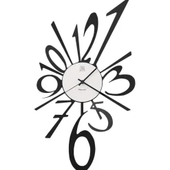 Orologi Da Parete Moderni-Selezionato da Mazzolaluce Orologio da parete moderno nero rotondo numeri