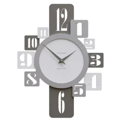 Orologi Da Parete Moderni-Selezionato da Mazzolaluce Orologio da parete moderno per cucina design bianco