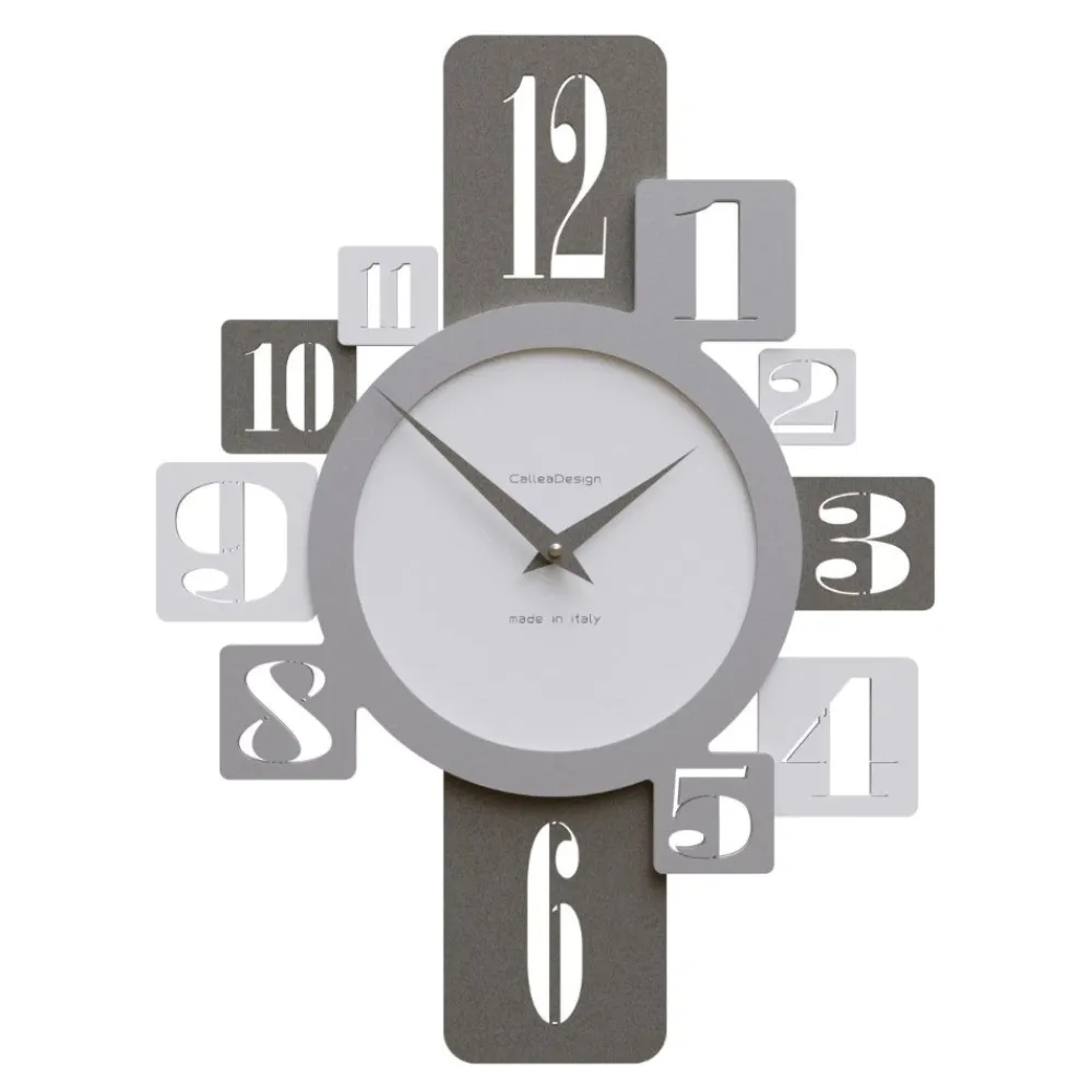 Orologi Da Parete Moderni-Selezionato da Mazzolaluce Orologio da parete moderno per cucina design bianco