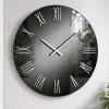 Orologi Da Parete Moderni-Selezionato da Mazzolaluce Orologio da parete moderno rotondo specchio fume' 60cm