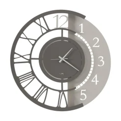 Orologi Da Parete Moderni-Selezionato da Mazzolaluce Orologio da parete moderno rotondo colore avorio fango