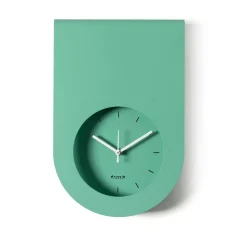 Orologi Da Parete Moderni-Selezionato da Mazzolaluce Orologio da parete moderno verde acqua design tondo