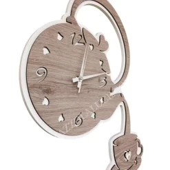 Orologi Da Parete Moderni-Bongelli Preziosi Orologio da parete per cucina tazza rovere