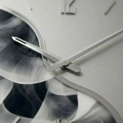 Orologi Da Parete Moderni-Selezionato da Mazzolaluce Orologio da parete rotondo 50cm resina effetto marmorizzato moderno