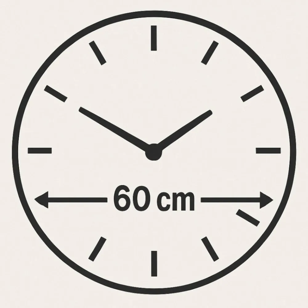 Orologi Da Parete Moderni-Selezionato da Mazzolaluce Orologio da parete rotondo effetto marmo chiaro numeri oro 60cm