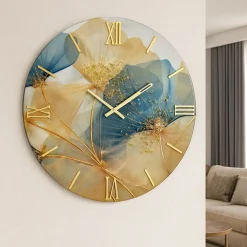 Orologi Da Parete Moderni-Selezionato da Mazzolaluce Orologio grandi dimensioni 80cm primavera da parete moderno