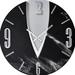 Orologi Da Parete Moderni-Selezionato da Mazzolaluce Orologio luna 40cm da parete 60cm tondo design moderno