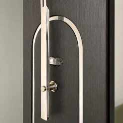 Orologi Da Parete Moderni-Selezionato da Mazzolaluce Orologio mistica 80cm da parete vetro fume grandi dimensioni moderno