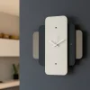 Orologi Da Parete Moderni-Selezionato da Mazzolaluce Orologio moderno da muro per cucina fango e nero