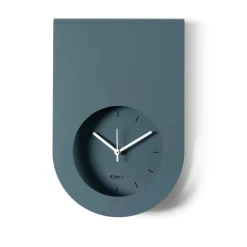 Orologi Da Parete Moderni-Selezionato da Mazzolaluce Orologio moderno da parete cucina color petrolio