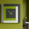 Orologi Da Parete Moderni-Selezionato da Mazzolaluce Orologio moderno da parete grande mela verde