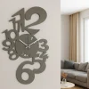 Orologi Da Parete Moderni-Selezionato da Mazzolaluce Orologio moderno da parete metallo fango