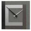 Orologi Da Parete Moderni-Selezionato da Mazzolaluce Orologio moderno da parete radica grigia