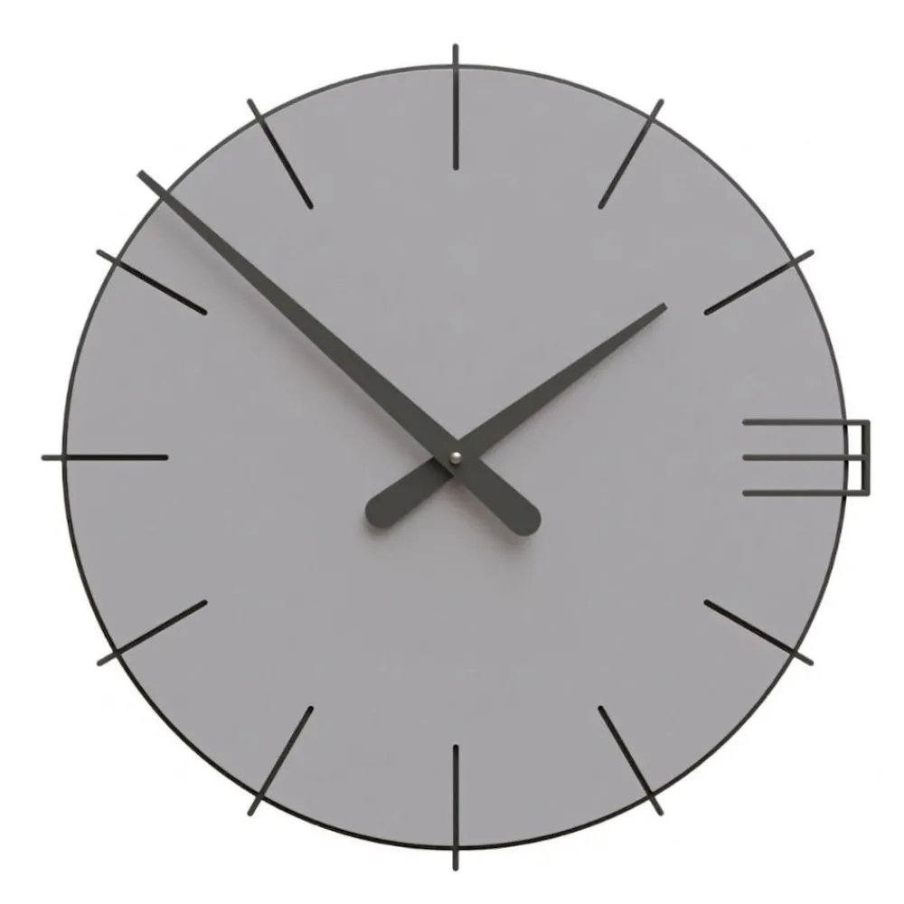 Orologi Da Parete Moderni-Selezionato da Mazzolaluce Orologio particolare da parete design rotondo seta opaca per cucina