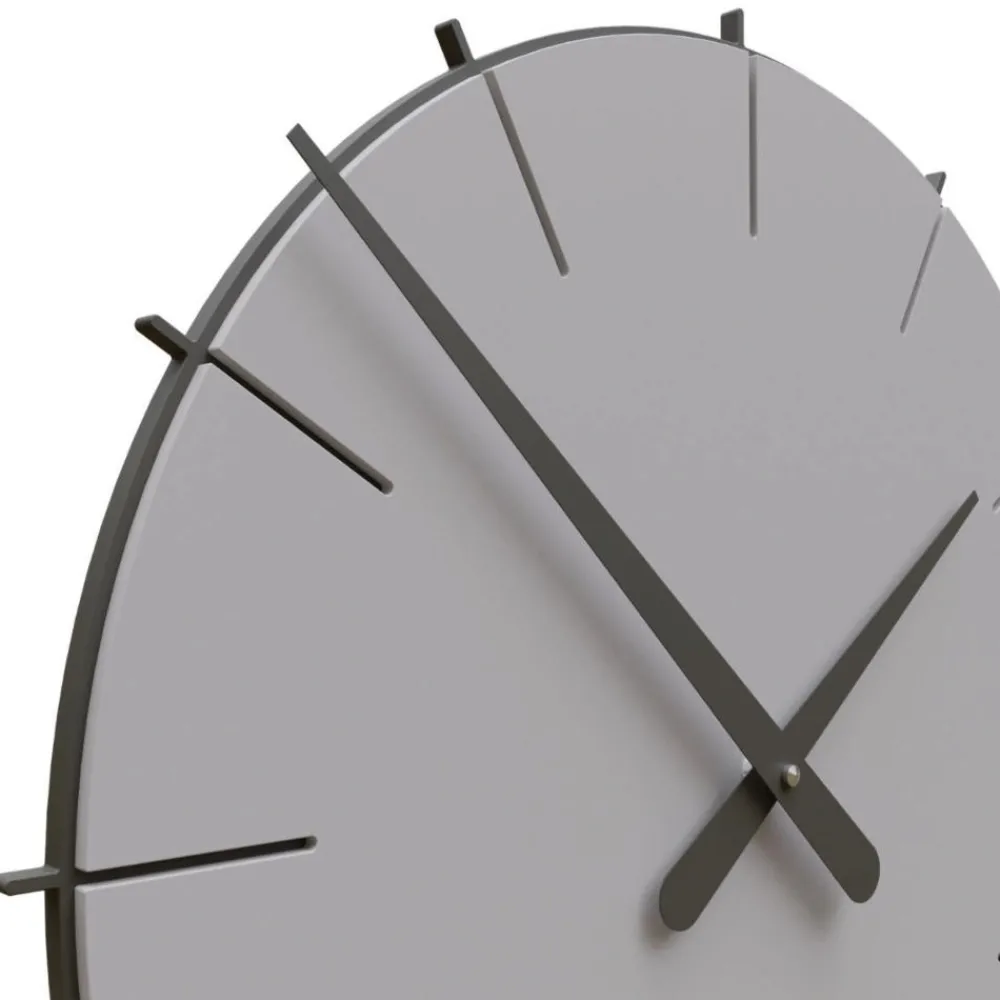 Orologi Da Parete Moderni-Selezionato da Mazzolaluce Orologio particolare da parete design rotondo seta opaca per cucina