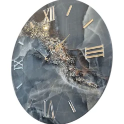 Orologi Da Parete Moderni-Selezionato da Mazzolaluce Orologio per parete cielo 60cm azzurro tondo design moderno