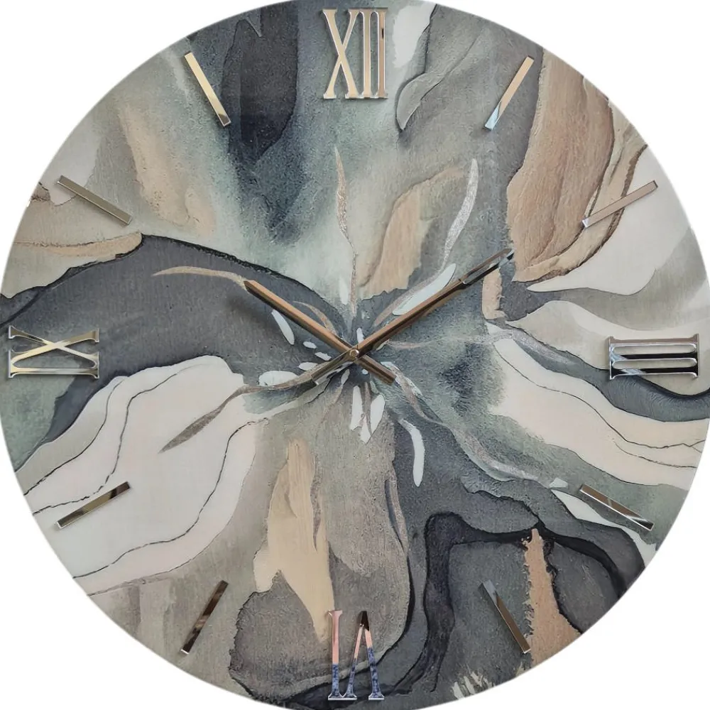 Orologi Da Parete Moderni-Selezionato da Mazzolaluce Orologio per parete 40cm nuance moderno in resina