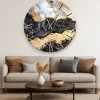 Orologi Da Parete Moderni-Selezionato da Mazzolaluce Orologio prime 100cm grande per parete design effetto marmo