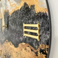 Orologi Da Parete Moderni-Selezionato da Mazzolaluce Orologio prime da parete 40cm design effetto marmo