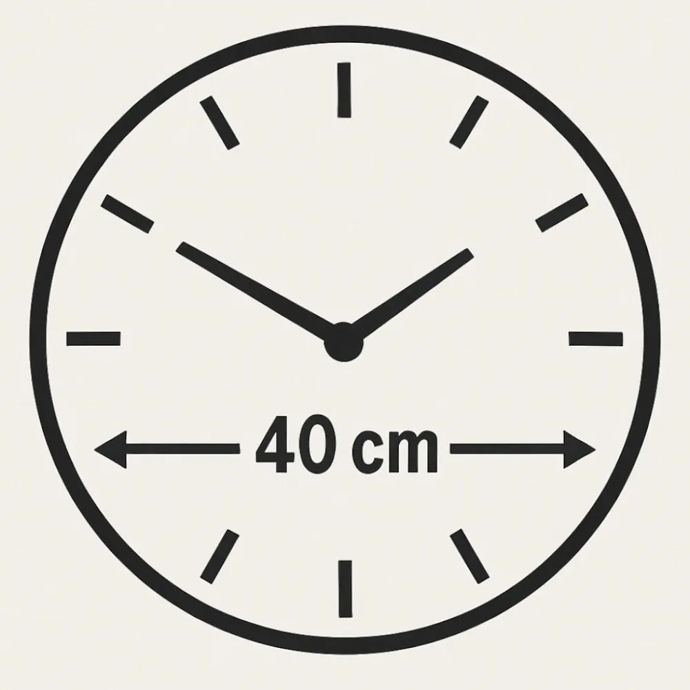 Orologi Da Parete Moderni-Selezionato da Mazzolaluce Orologio prime da parete 40cm design effetto marmo