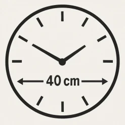 Orologi Da Parete Moderni-Selezionato da Mazzolaluce Orologio rosy 40cm effetto marmo rosa oro moderno