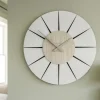 Orologi Da Parete Moderni-Selezionato da Mazzolaluce Orologio rovere breeze in legno rotondo da parete