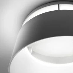 Plafoniere Moderne-Stilnovo Oxygen celeste plafoniera dimmerabile 36w 3000k moderna