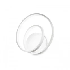 Applique Da Parete-Ideal Lux Oz ap on-off 2700k applique led bianco design