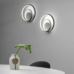 Applique Da Parete-Ideal Lux Oz ap on-off 2700k applique design moderna led