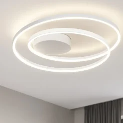 Plafoniere Moderne-Ideal Lux Oz pl on-off 2700k plafoniera led moderna design