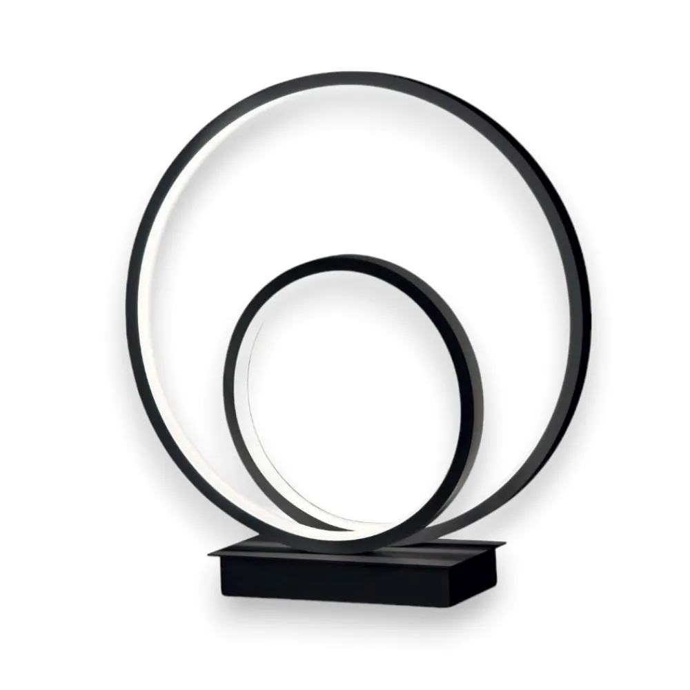 Abat Jour-Ideal Lux Oz tl on-off 2700k abat jour da comodino led design moderno