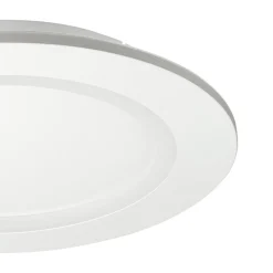 Plafoniere Moderne-Eglo Padrogiano z plafoniera moderna tonda controllo remoto led rgb 2700k a 6500k