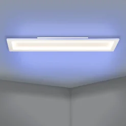Plafoniere Moderne-Eglo Padrogiano z plafoniera smart design moderno led rgb da 2700k a 6500k