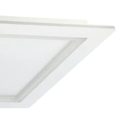 Plafoniere Moderne-Eglo Padrogiano z plafoniera smart quadrata led rgb da 2700k a 6500k