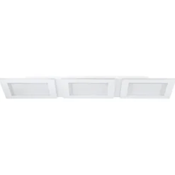 Plafoniere Moderne-Eglo Padrogiano z plafoniera moderna rettangolare led rgb 2700k a 6500k