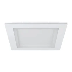 Plafoniere Moderne-Eglo Padrogiano z plafoniera bianca moderna led rgb da 2700k a 6500k smart