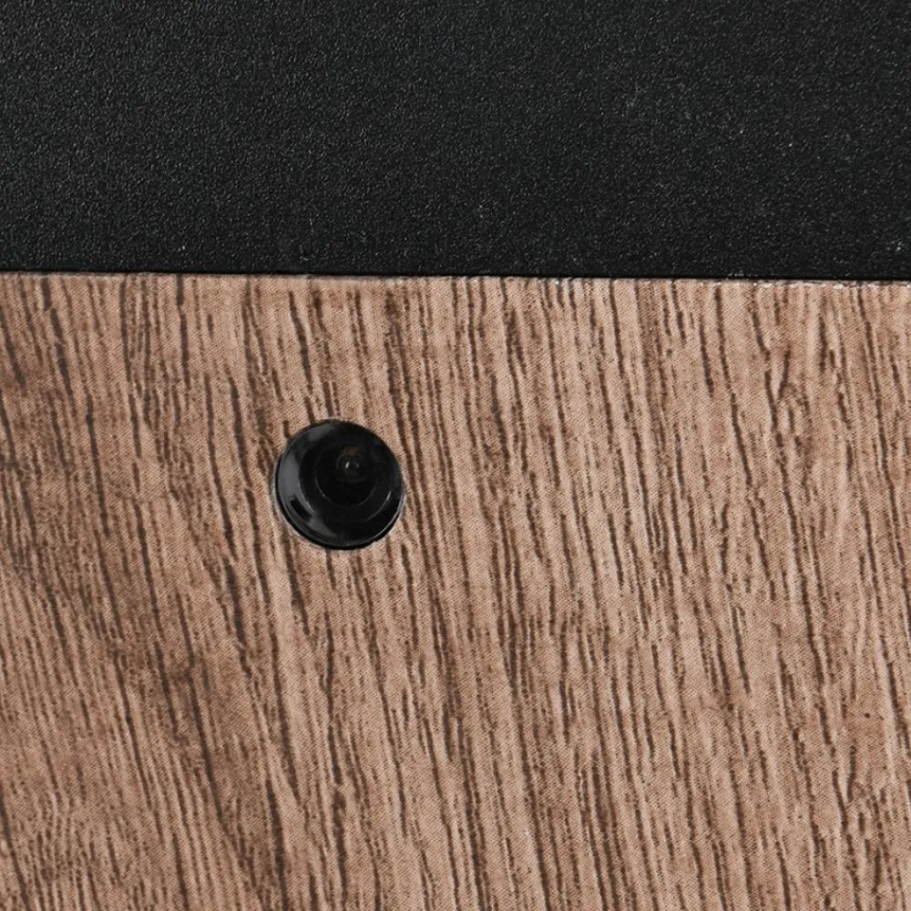 Lampioni Da Giardino-Selezionato da Mazzolaluce Paletto lampione da giardino effetto legno con vetro sensore crepuscolare