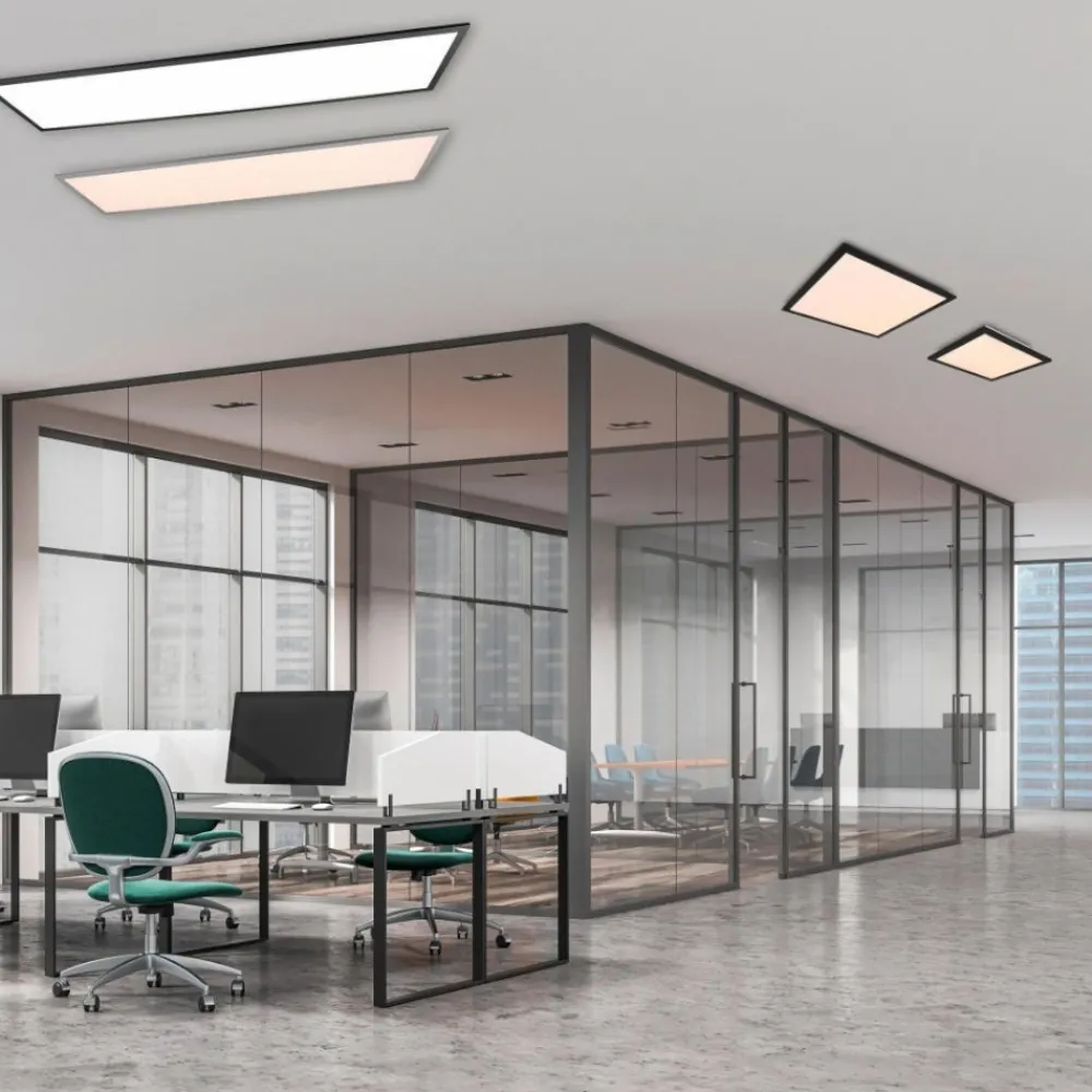 Plafoniere Moderne-Selezionato da Mazzolaluce Pannello led 80x29 dimmerabile 2700k-6500k plafoniera rettangolare