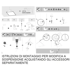 Plafoniere Moderne-Eglo Pannello led 30x30 plafoniera 16w 4000k quadrato