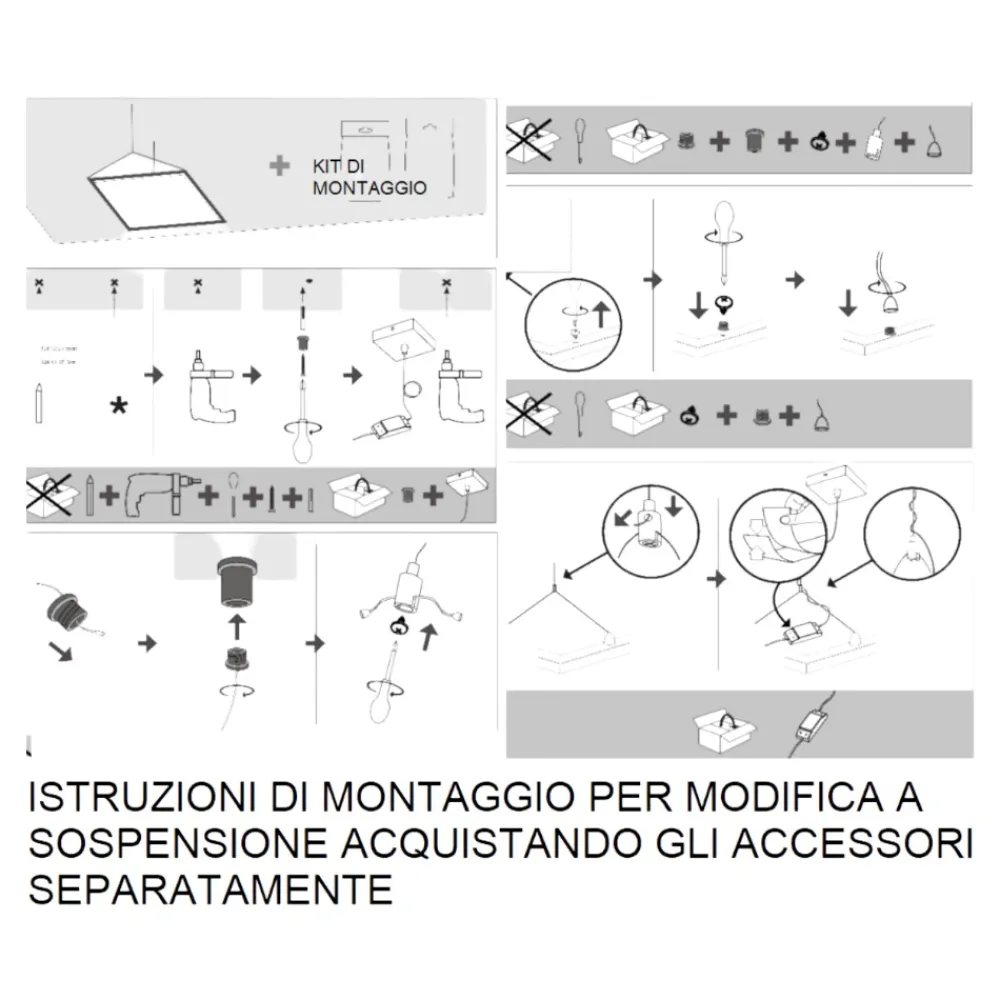 Plafoniere Moderne-Eglo Pannello led 60x60 40w 4000k plafoniera per ufficio salobrena