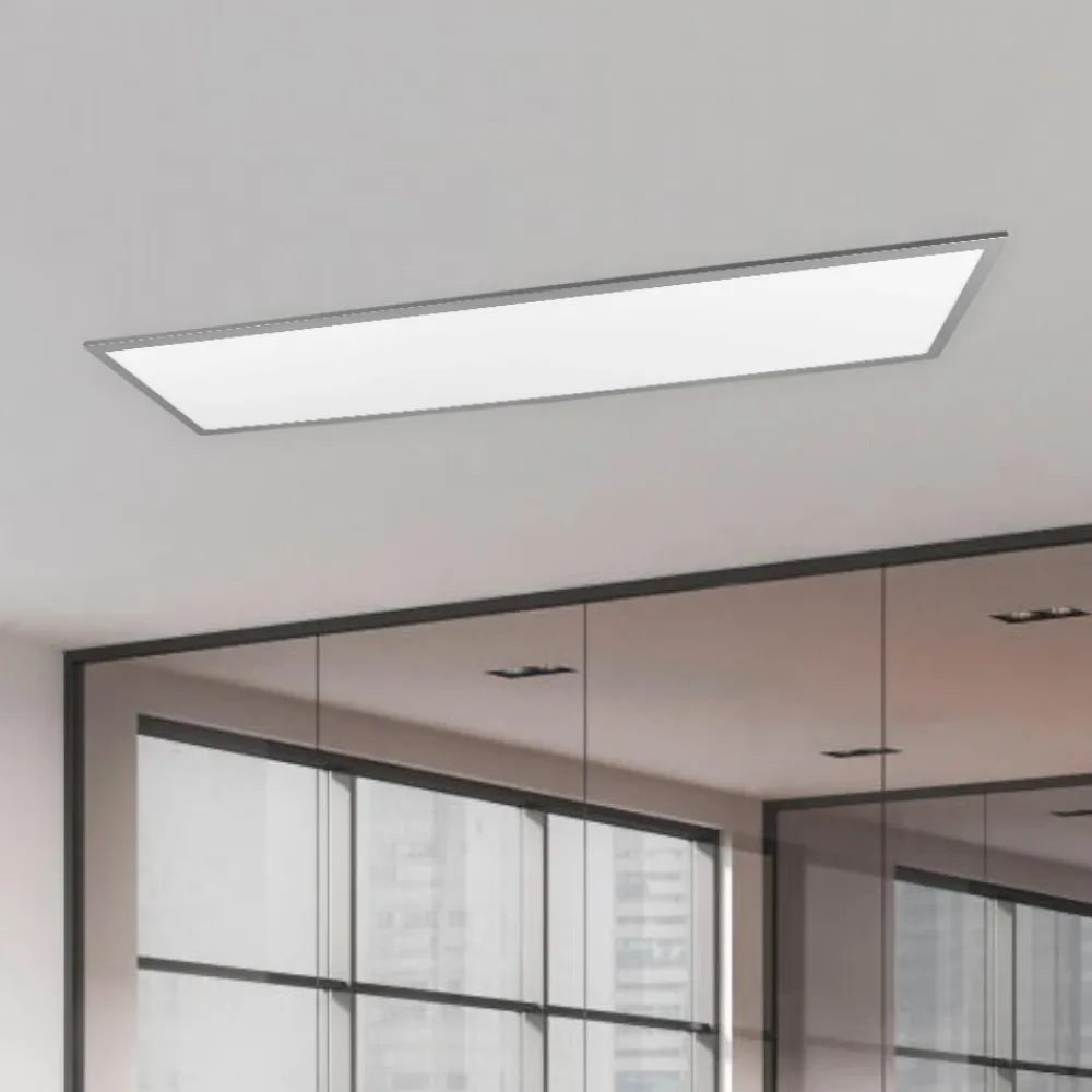 Plafoniere Moderne-Selezionato da Mazzolaluce Pannello plafoniera led 119x29 dimmerabile 2700k-6500k