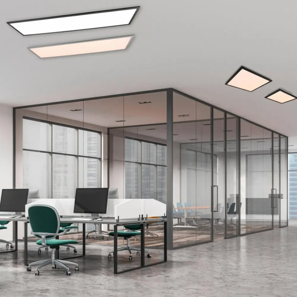 Plafoniere Moderne-Selezionato da Mazzolaluce Pannello plafoniera led 119x29 dimmerabile 2700k-6500k