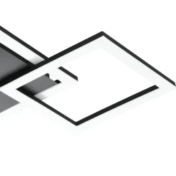 Plafoniere Moderne-Eglo Paranday z plafoniera moderna led da 2700k a 6500k orientabile smart