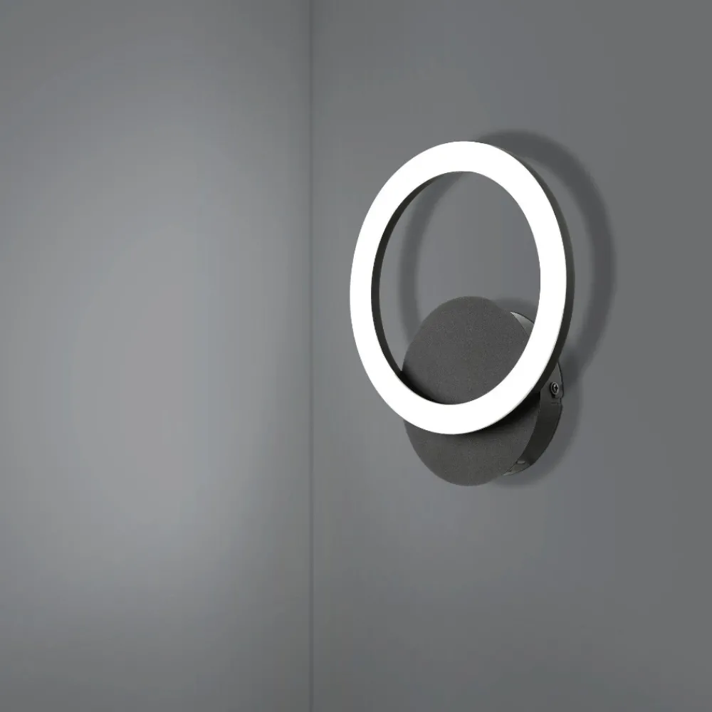 Applique Da Parete-Eglo Parrapos z applique da parete design minimal led da 2700k a 6500k